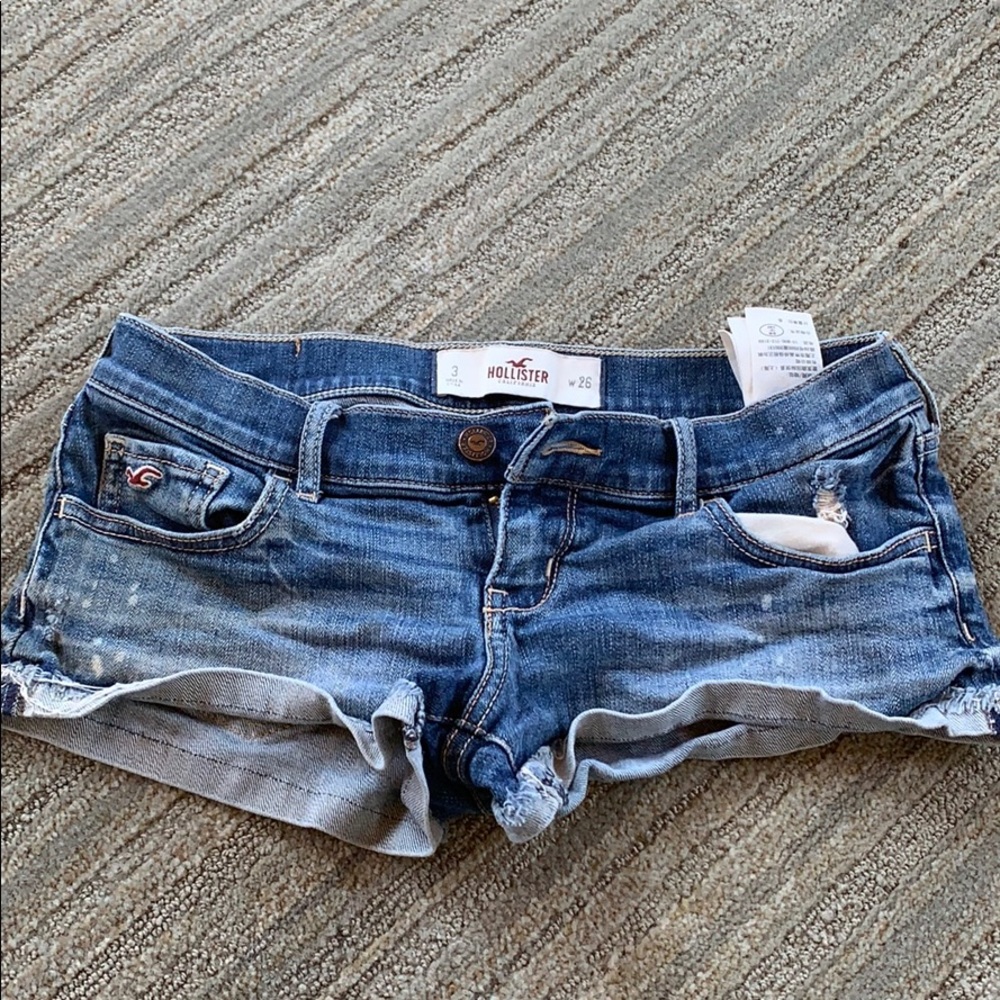 Hollister size 3 jean shorts